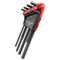 Angle hex keys in holder, metric sizes type no. 83H.JP9A